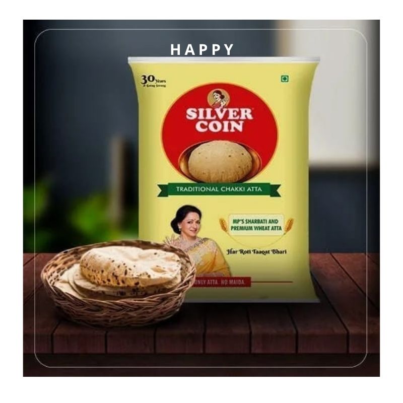 Silver Coin Chaki Fresh Atta