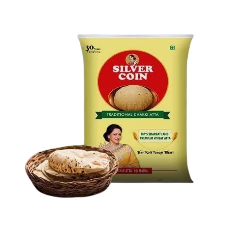 Silver Coin Chaki Fresh Atta